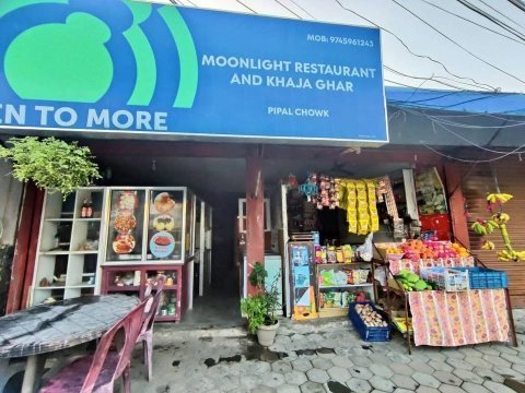 Restaurant and fruit kirana shop on sale, Moonlight Restaurant & Khaja Ghar, Pipalchowk, Bharatpur, chitwan